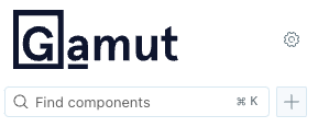 The search bar at the top of the page.